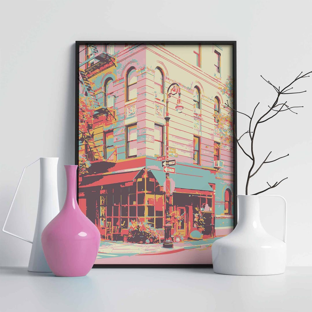 New York Poster NYC Friend s Apartment Art Print New York City Poster new-york-poster-nyc-friend-s-apartment-art-print-new-york-city-poster