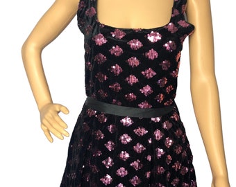 Priyanka Velvet Saree Abito con tasche