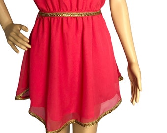 Abito athena con cintura con tasche