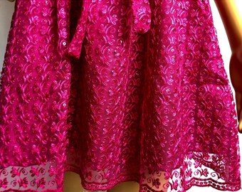 Juliet Abito in pizzo con tasche