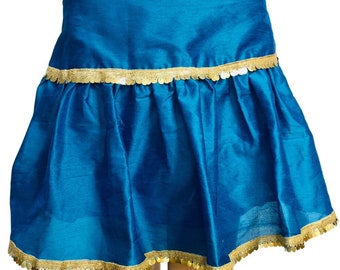 Dance Monkey Ruffle Mini Gonna con Tasca