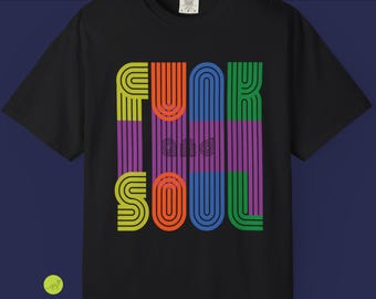 70s Retro Funk Soul Shirt: Vintage Music Graphic Tee