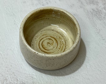 Small Stoneware Condiment Pot