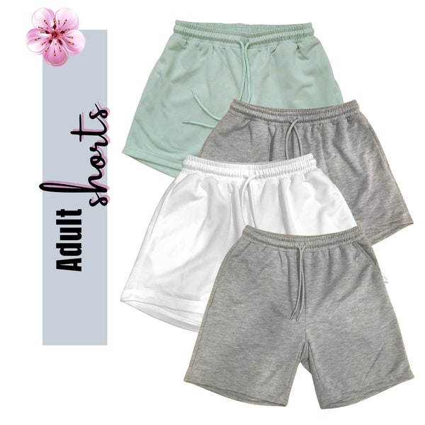 Sublimation Shorts 100% Polyester- Baby French Terry