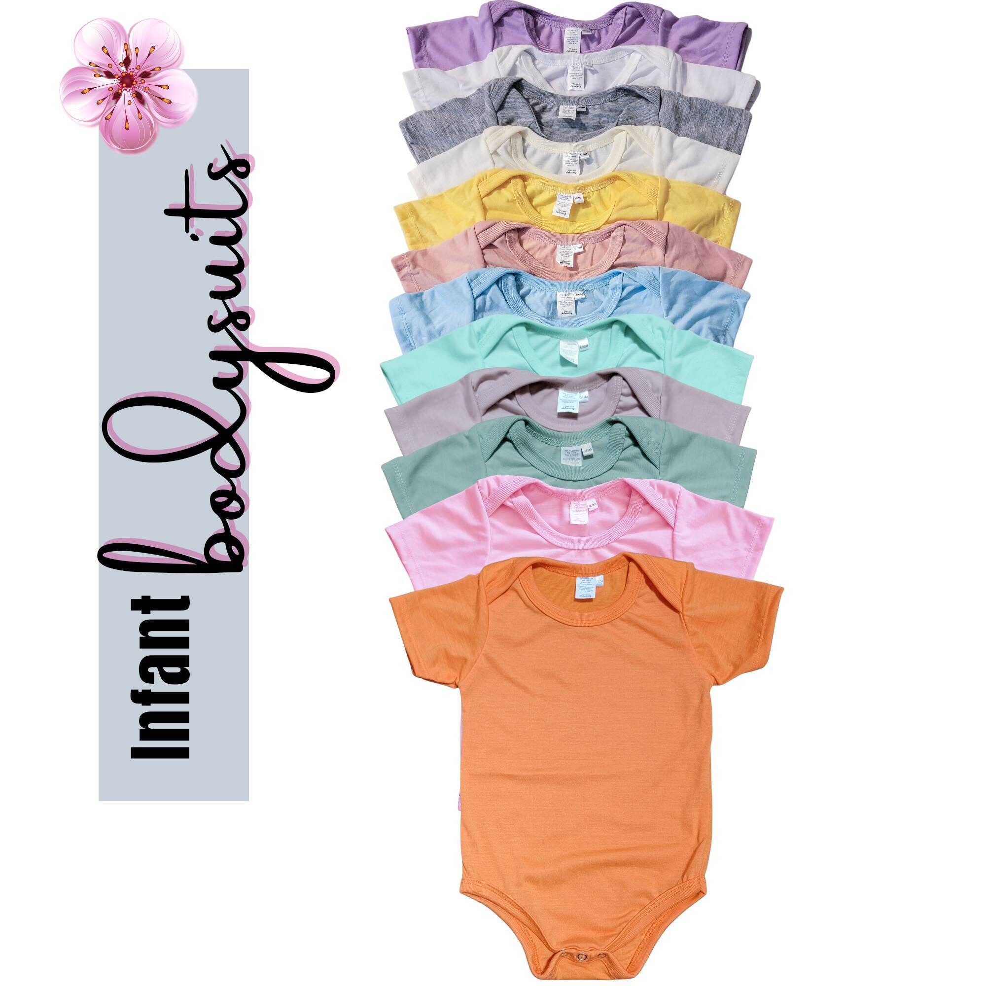 Customized Sublimation Infant onesies – Treasured Designs by Tonya