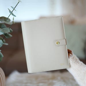 B-Ware | Premium A5 Binder mit goldenen Ringen