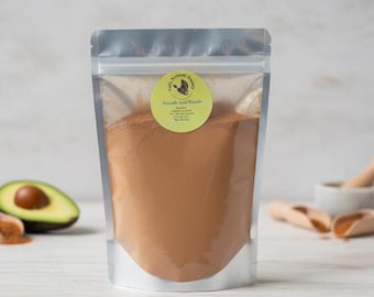 Organiskt avokadokärnpulver – 100 % naturligt handgjort