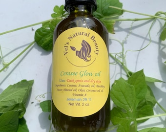 Cerasee Glow Face Oil: natuurlijke donkere vlekkenverwijderaar, veganistisch, handgemaakt