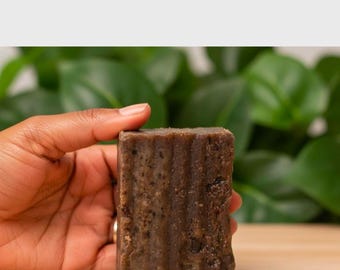 African Black Soap Ayurvedic Shampoo Bar: Herbal Infusion
