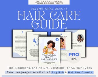 Natural Hair Care eBook: DIY Tips & Solutions (Digital Download)
