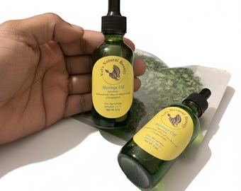 Organic Moringa Oil, All Natural Hair & Skin Health