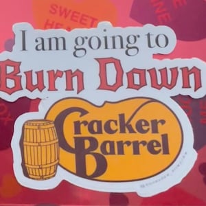 Cracker Barrel Stickers