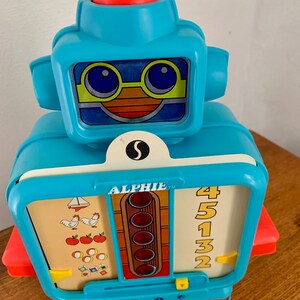 Vintage Playskool Alphie The Electronic Robot Original Box 1978 *WORKING*