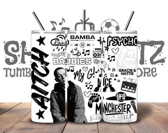 Aitch  inspired 20oz Stainless Steel Tumbler