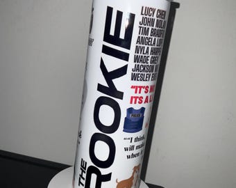 The Rookie Inspired 20oz Stainless Steel Tumbler