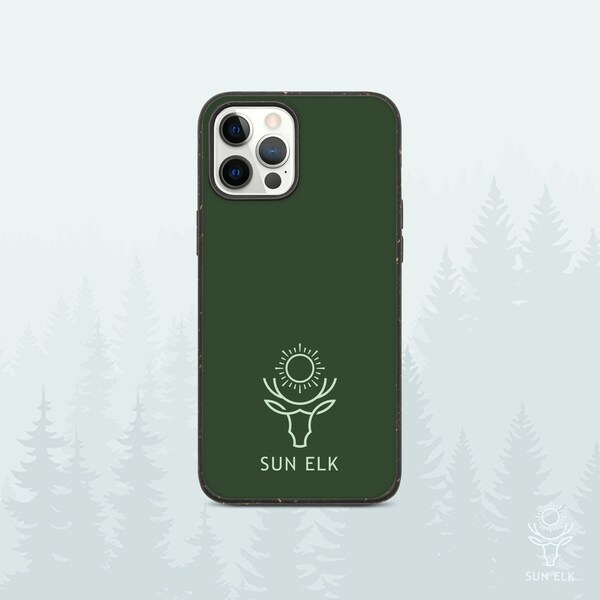 Sun Elk 100% Biodegradable  Eco Friendly iPhone Cases