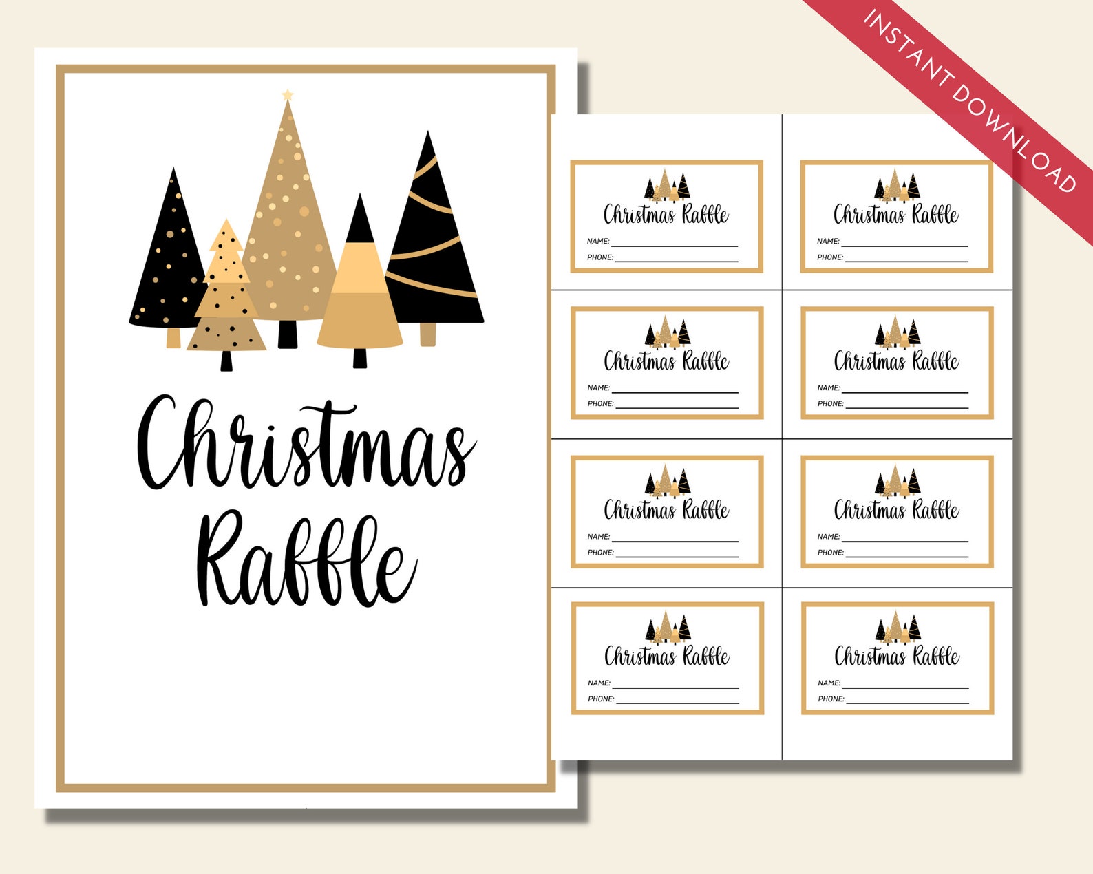 Christmas Raffle Tickets Printable Holiday Raffle Tickets Christmas Activities Party Games Christmas Raffle Tickets Printable Holiday Raffle Tickets Christmas Activities Party Games