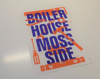 Boiler House Moss Side Print