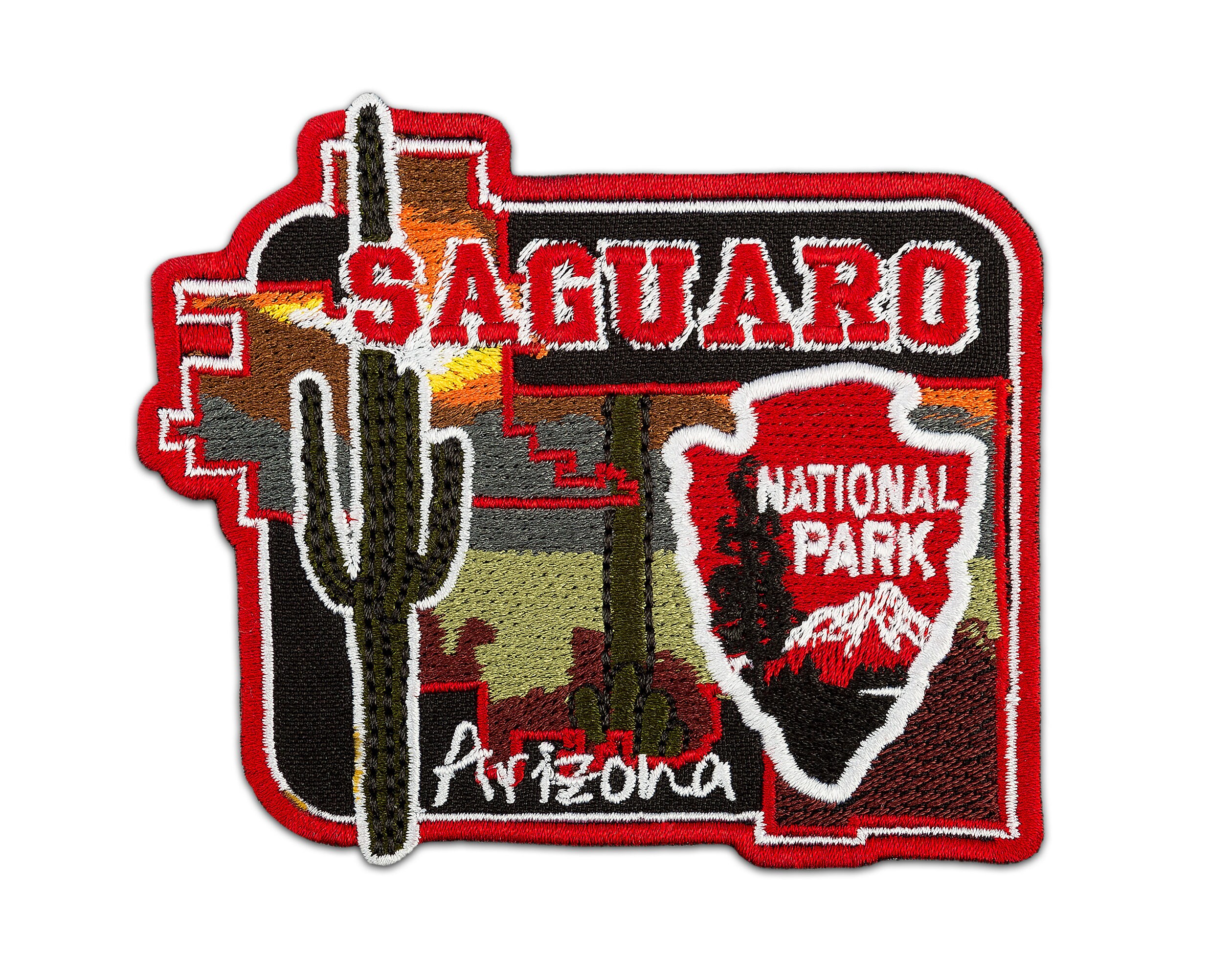 Saguaro NP Landscape Banner Patch - WNPA