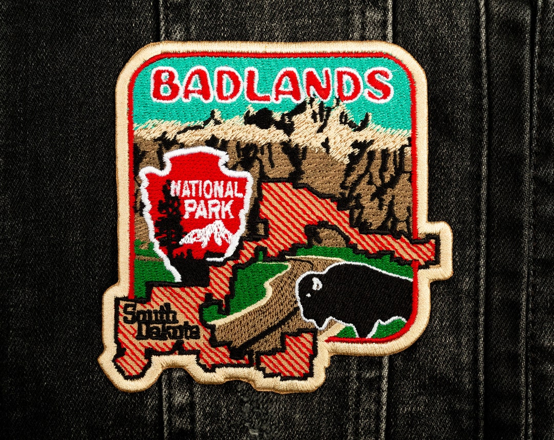 Badlands Nationalpark Aufkleber Badlands Nationalpark South Dakota Aufkleber Aufkleber 3" Vinyl Aufkleberdruck Ausführungen
