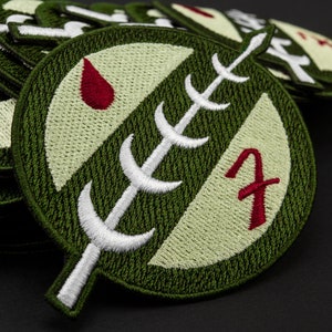 Boba Fett Crest Patch, Kopfgeldjäger Emblem, Sternengalaxie Applikation, Aufnäher, Aufnäher, 8,1 x 7 cm