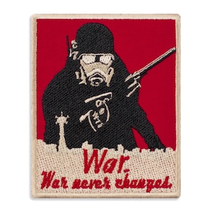 New Vegas Rangers Patch, New California Republic, Embroidered Iron On, 3.1 x 3.9 inches