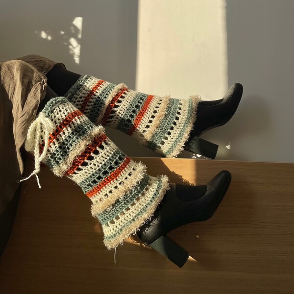Crochet Leg Warmers Etsy