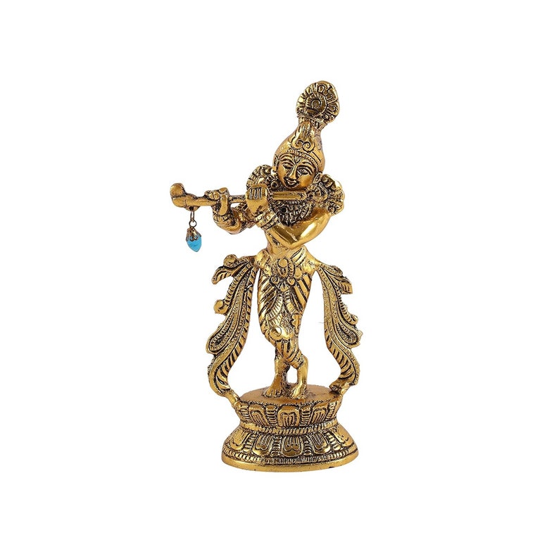 Lord Krishna Statues Playing Flute,krishna Figurine,lord Krishna Idol