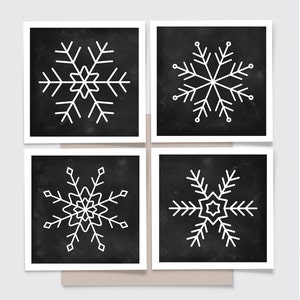 Chalk Effect Christmas Word Art Photoshop Brushes, Christmas Word Art  Overlays, Scrapbooking Embellishment, Chalk Board Effect 