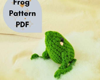 Crochet Mr Froggy Pattern