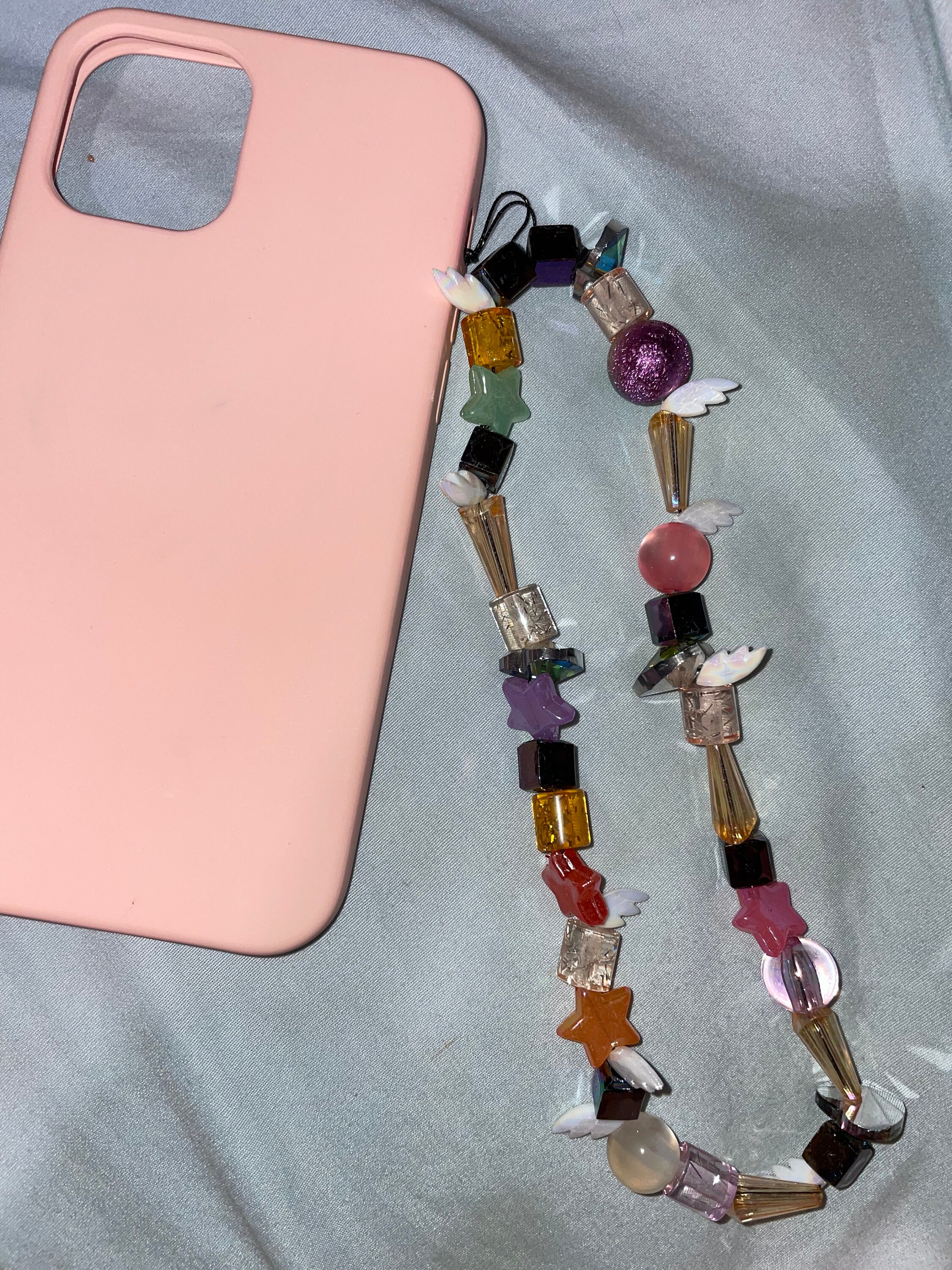 2 for 15.00Free shipping charm lanyard iphone strap bead Etsy