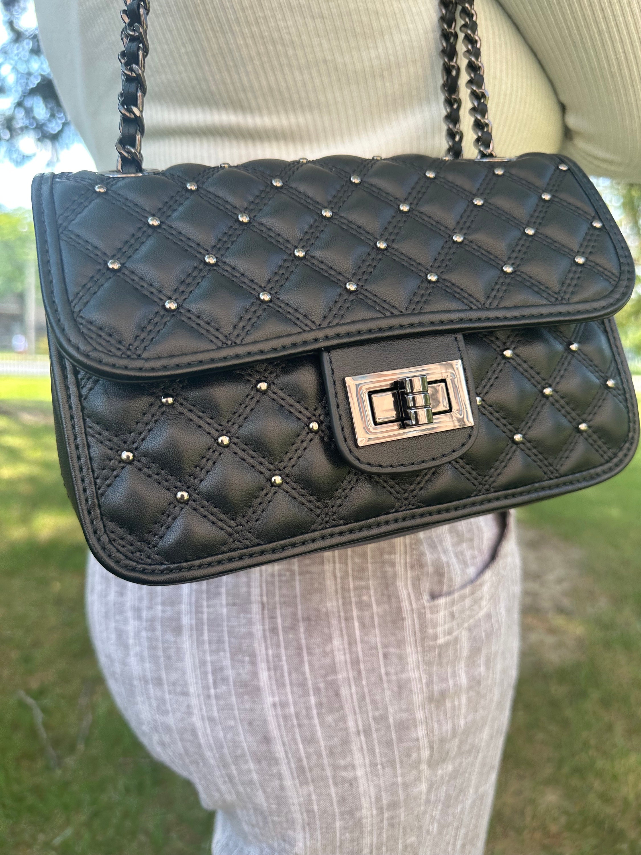 Quilted Leather Bag -  Canada