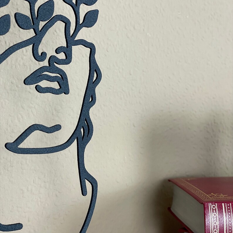 Minimal Book Shelf Decor Ancient Statue Art Etsy