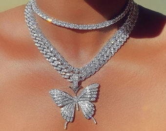 Butterfly Link Chain - Etsy
