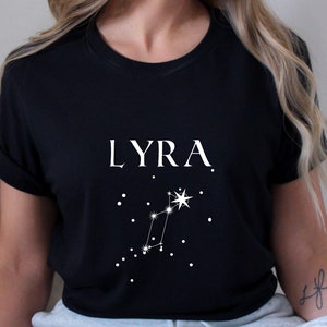 LYRA T-Shirt, Starseed, Vega, Constellation, Past Life,