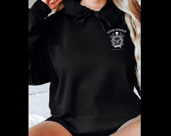House of Black HOODIE, Sirius Black, Family Crest, Padfoot, Harry Potter, UNISEX