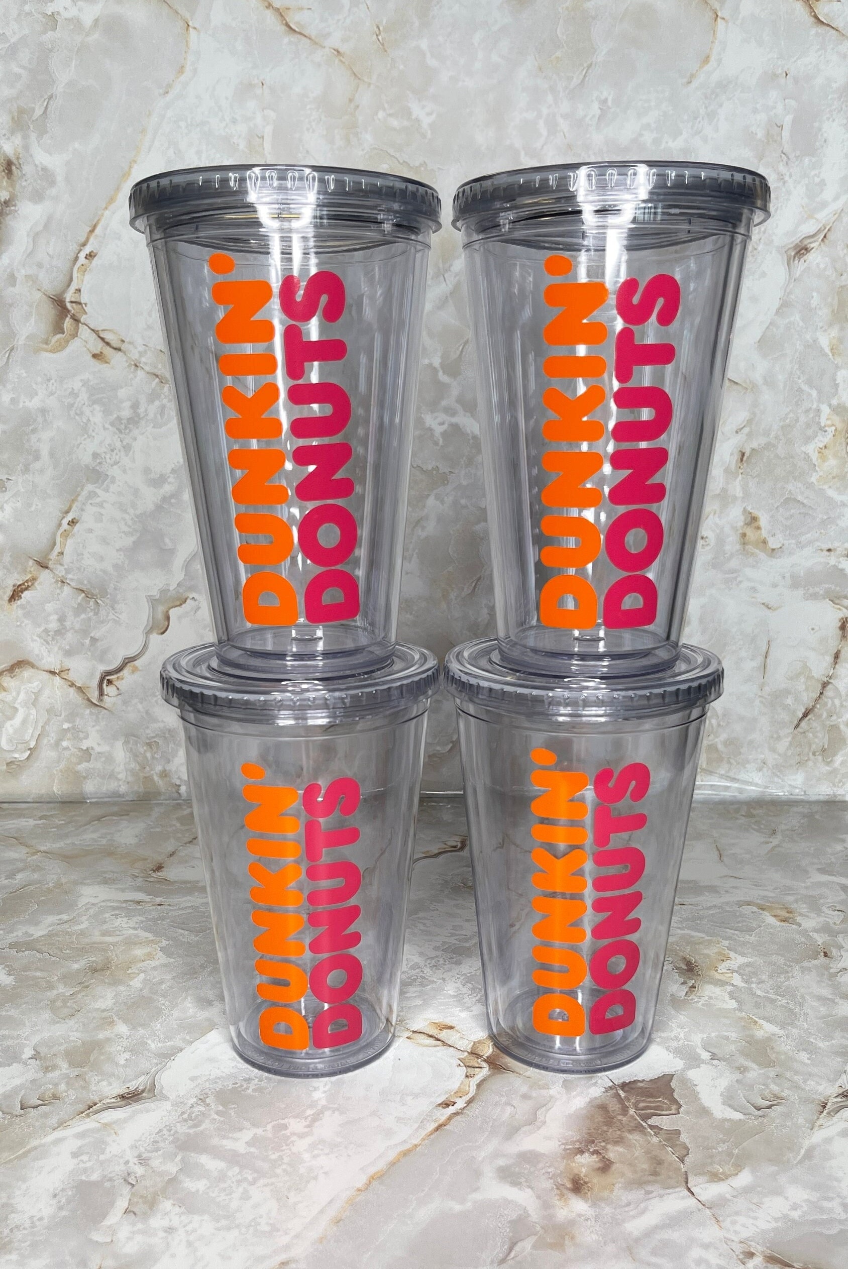 Dunkin Donuts Cup Dunkin Donuts Tumbler Dunkin Donuts Etsy