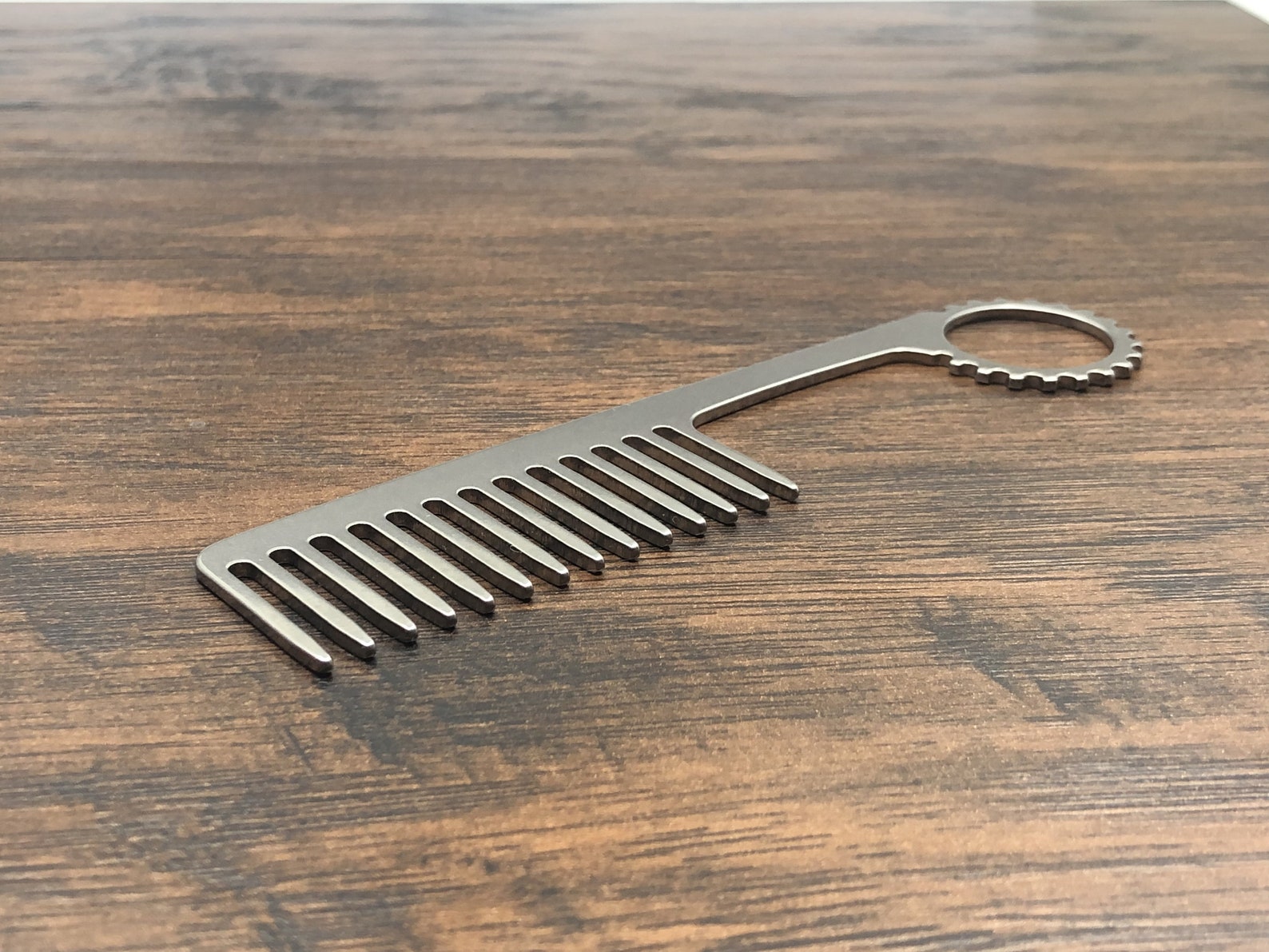 Metal Beard Comb, Stainless Steel, EDC, Hair Comb Etsy