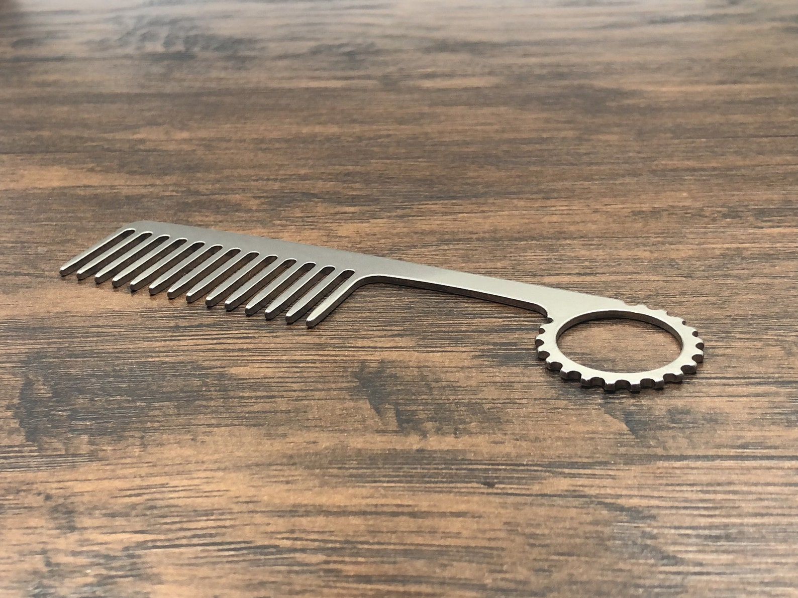 Metal Beard Comb, Stainless Steel, EDC, Hair Comb Etsy