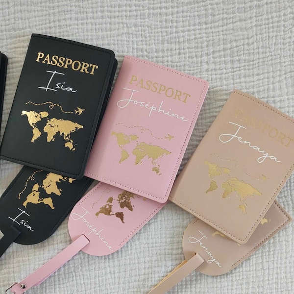 Passeport - Étui pour passeport - Protège passeport - Protège passeport personnalisé - Étui passeport personnalisé - House pour passeport
