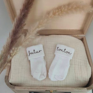 Chaussettes bébé personnalisé image 3