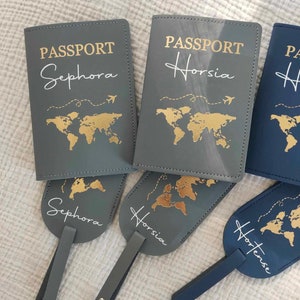 Passeport Étui pour passeport Protège passeport Protège passeport personnalisé Étui passeport personnalisé House pour passeport image 8