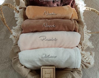 Gepersonaliseerde deken - Gepersonaliseerde babydeken - Gepersonaliseerde babydeken - Babydeken - Gepersonaliseerde babysprei - deken
