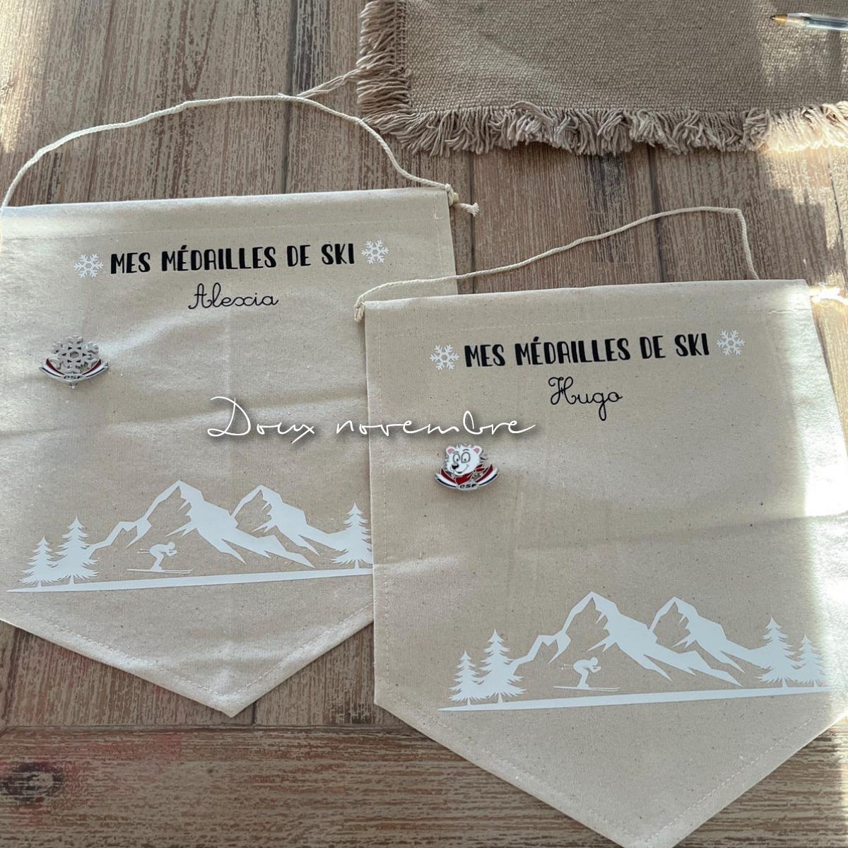 Broche ESF Ski 1ère étoile E.A.E – Médaille Vintage France