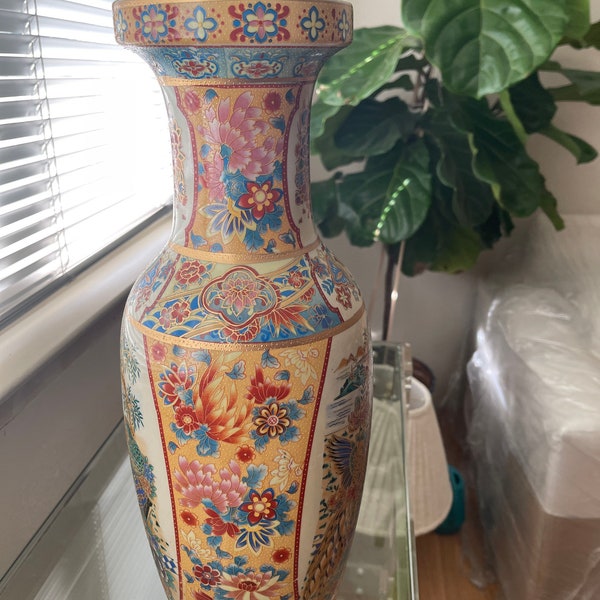 Chinoiserie Vase Etsy