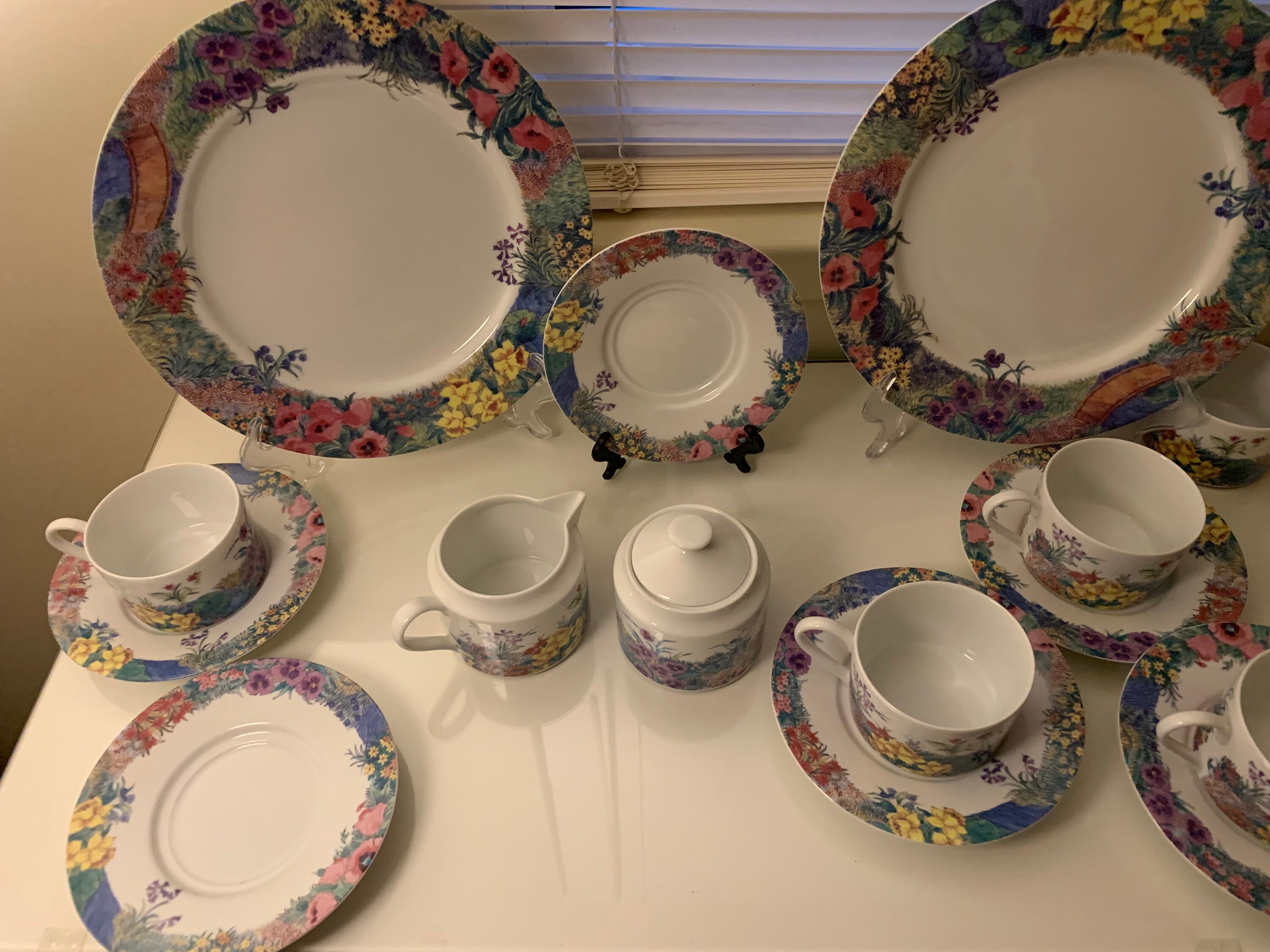 Nikko Secret Garden Fine China Etsy