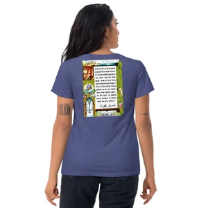 Manoscritto Narnian - Maglietta da donna illustrata