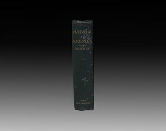 El origen de las especies, DARWIN, Charles, Sexta edición 1873, (Decimotercero mil) - Libro anticuario
