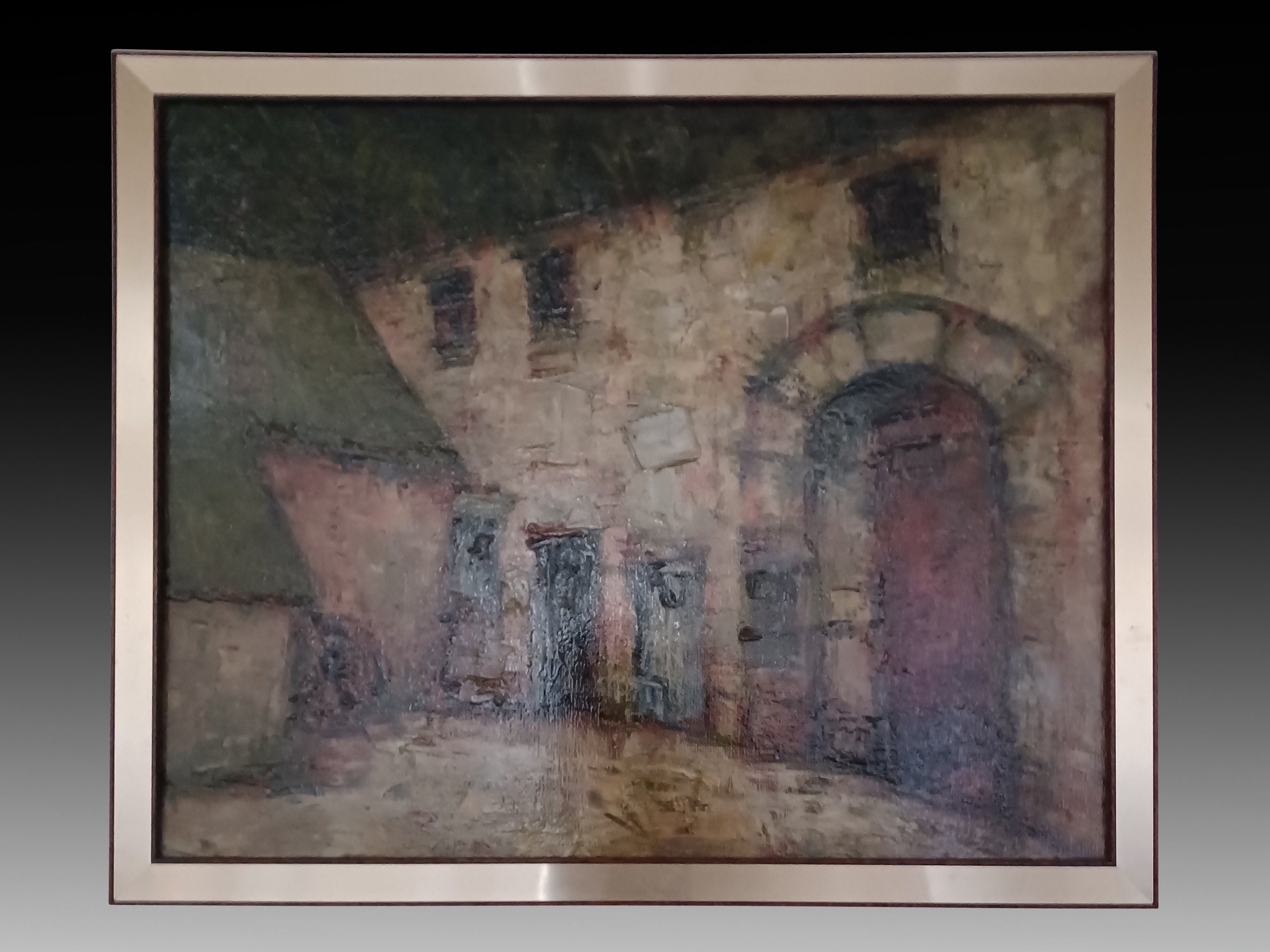 Myriam Burton Barn Malerei: Impressionistisches Öl auf Leinwand - Etsy  Österreich, image size:2700x2025