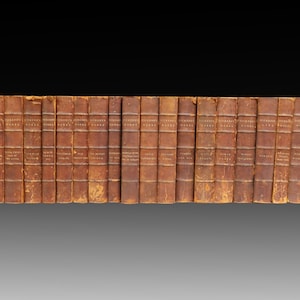 Antiquarian Books, 18 Volumes of Charles Dickens&#39; The Works - A Pinnacle of Antiquarian Quality